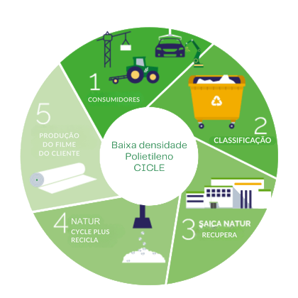 Ciclo do Polietileno de Baixa Densidade
