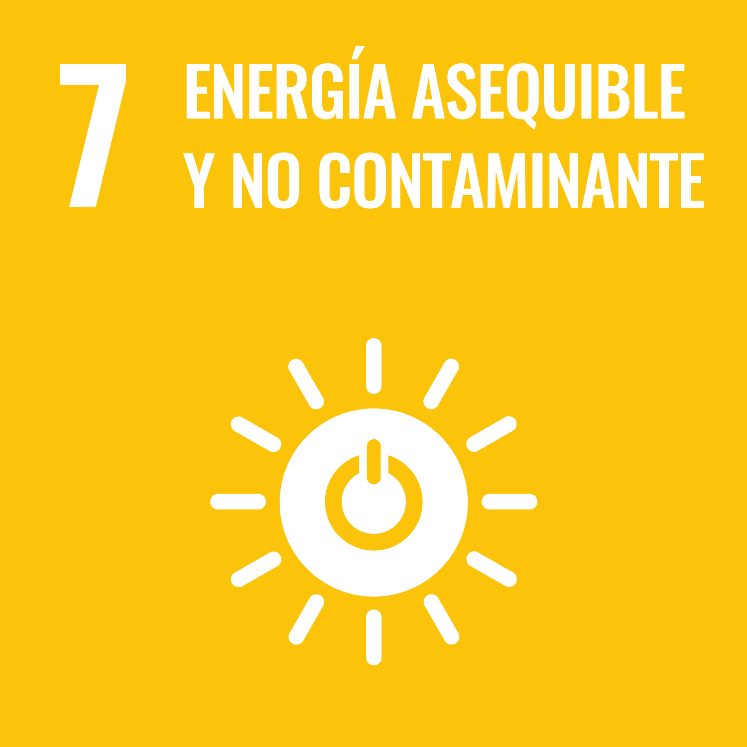 ODS 7: Energía Asequible y No Contaminante