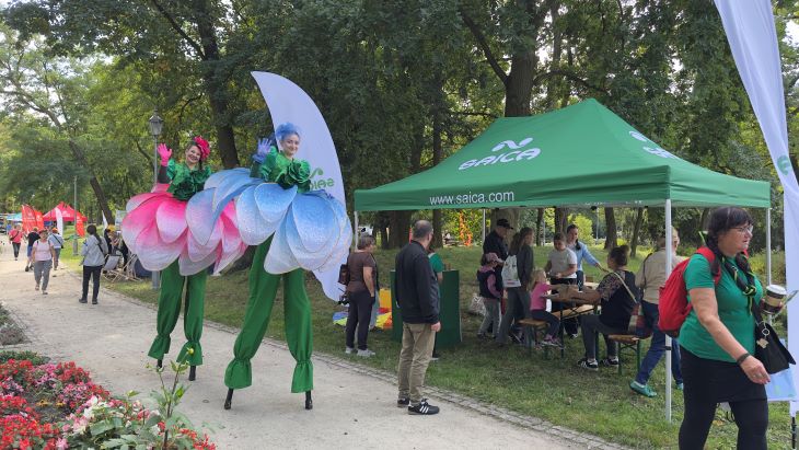 Od Sprzątania Świata do kreatywnych warsztatów. Grupa Saica ponownie partnerem Eko Pikniku w Grudziądzu