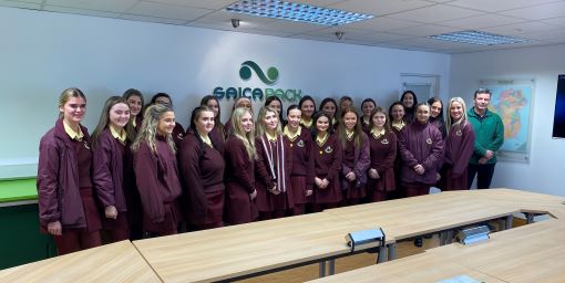 Saica Pack Warrenpoint collaborates with St Mary´s students for their Health and Safety education