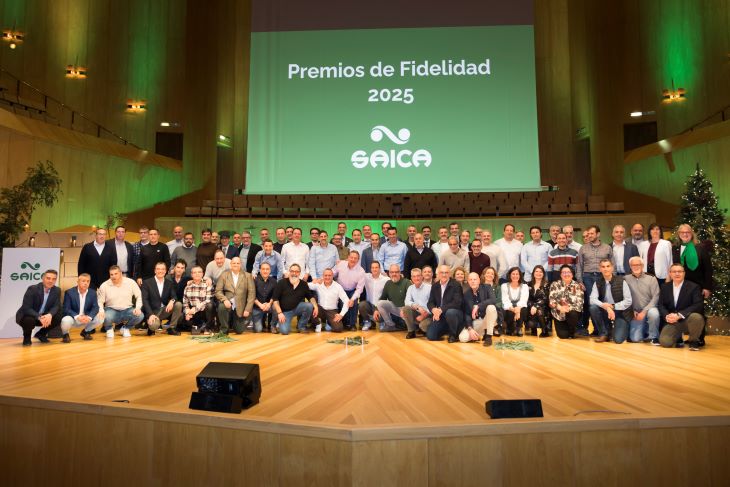 El Grupo Saica reconoce la fidelidad de sus empleados en una gala entrañable