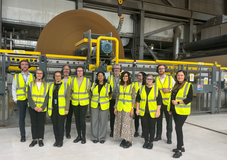 Reckitt Visits Saica PM11 for a Day of Insight, Innovation and Collaboration