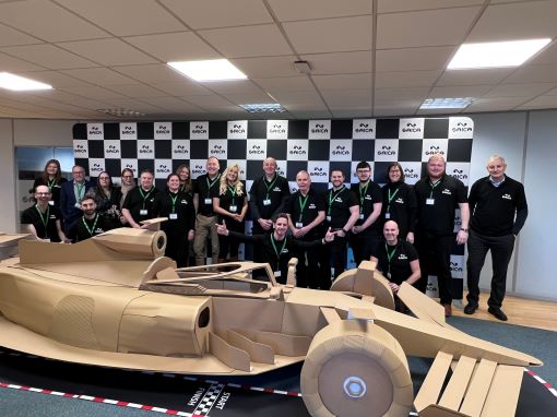 Saica Pack welcomes customers to Formula 1 themed event in Newport