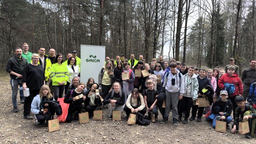 Polskie zakłady Grupy Saica uczestniczyły w wiosennych akcjach sadzenia lasów