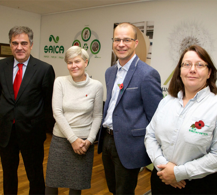 Ramon Alejandro, Pasi Hayrynen and Kate Green MP