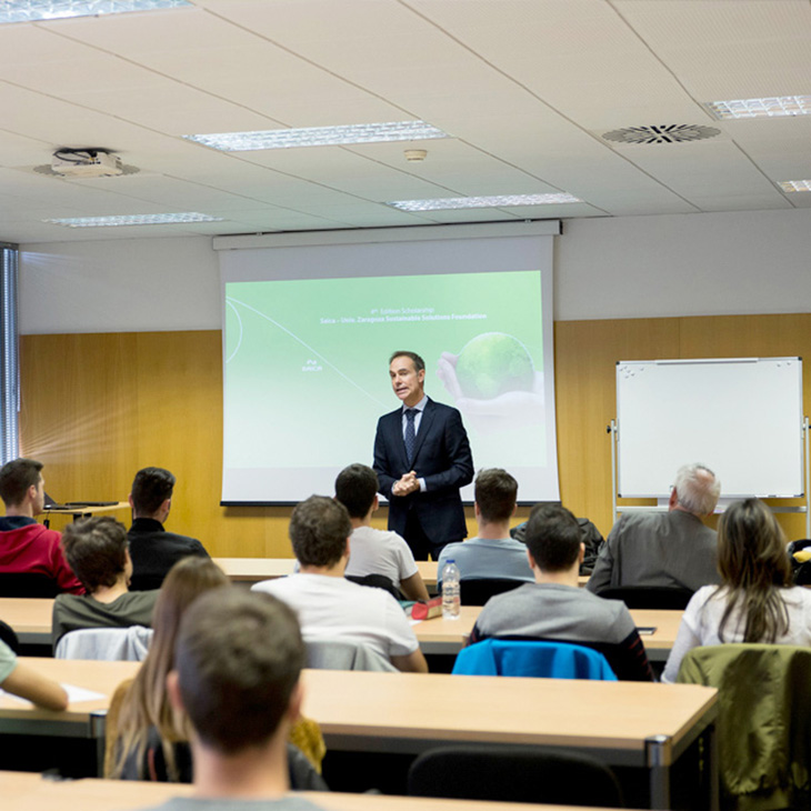 Federico Asensio at Zaragoza University