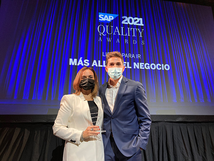 Saica Pack, ganadora del Premio SAP Quality Awards 2021
