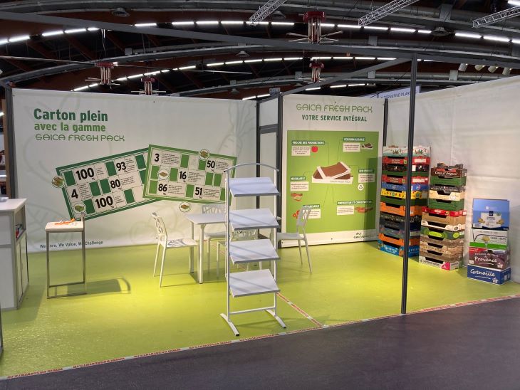 Saica Pack participe au salon Fruits et Légumes MEDFEL, les 26 & 27 avril 2023 à Perpignan.