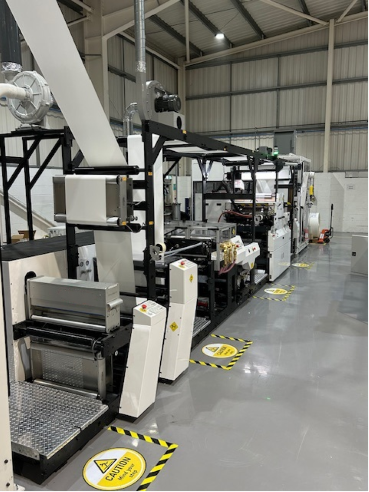 Saica Flex Deeside Invests £2.2 Million in state-of-the-art coating technology to drive Innovation and Sustainability