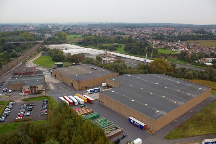 Vista aérea de la planta de Pacapime en Halle