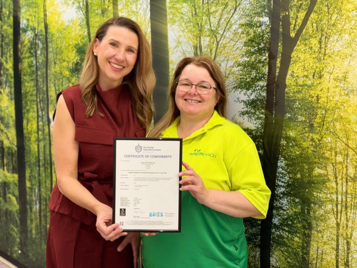 L – R: Jussara Felden, QSE Manager & Celine Murray, Quality Assistant