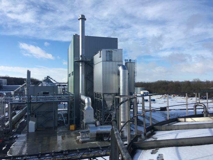 Saica Group biomass plant in Venizel (France)