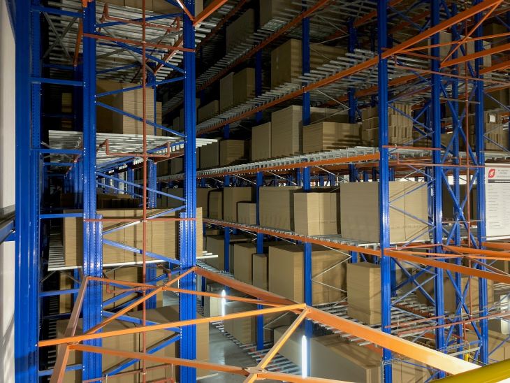 Saica Pack launches an automatic vertical warehouse at its new plant in Scotland, installed by Duro Felguera Logistic Systems