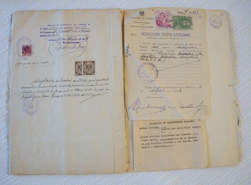 Acta de constitución de Saica (1943)