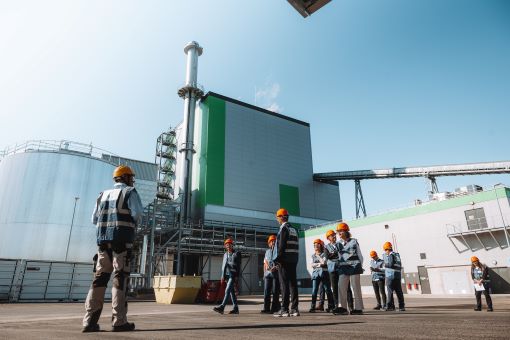 Saica Group inaugurates its biomass boiler in Champblain-Laveyron: a key milestone in the site's energy transition