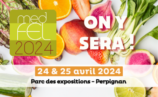 Saica Pack participe au salon Fruits et Légumes MEDFEL, les 24 & 25 avril 2024 à Perpignan.