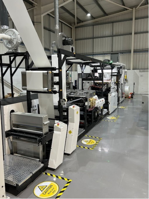 Saica Flex Deeside Invests £2.2 Million in state-of-the-art coating technology to drive Innovation and Sustainability