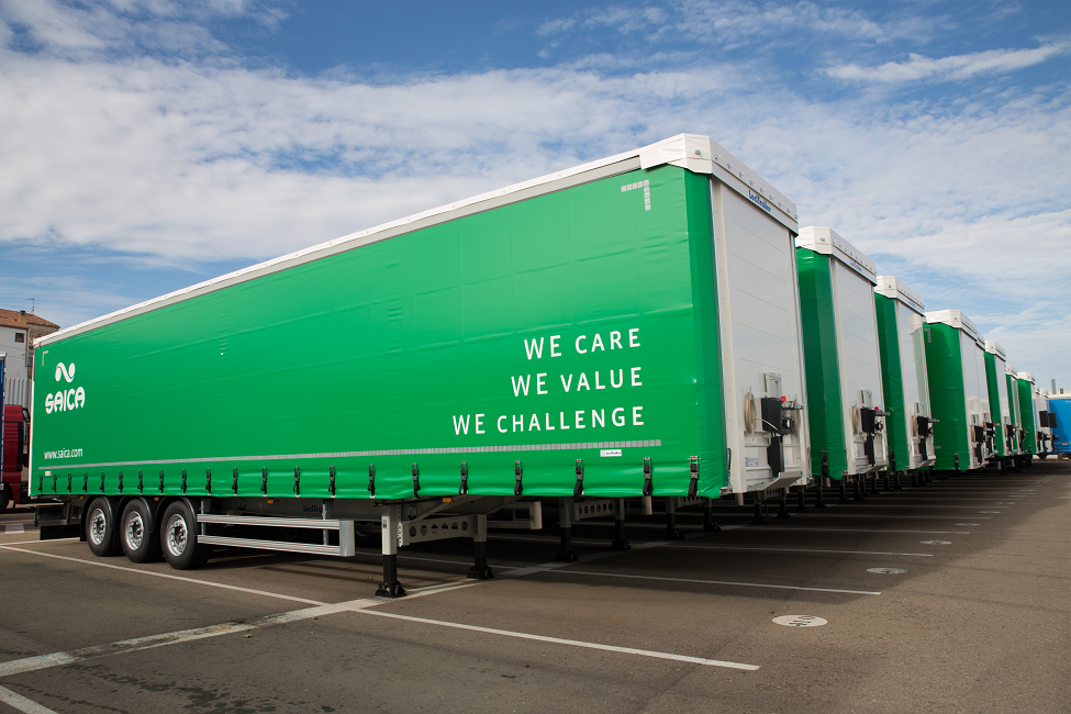 Saica Paper mejora su servicio de transporte con camiones seguros